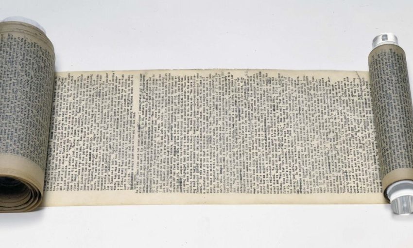 Jack Kerouac's "On the Road Scroll" via Christies