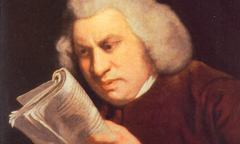 "Samuel Johnson" by Joshua Reynolds (1775)