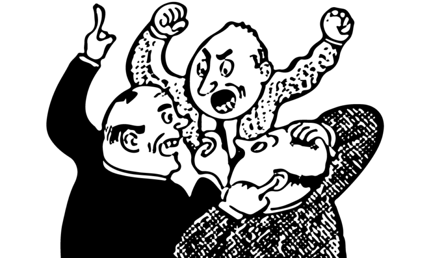 "An Altercation" by ClipArt
